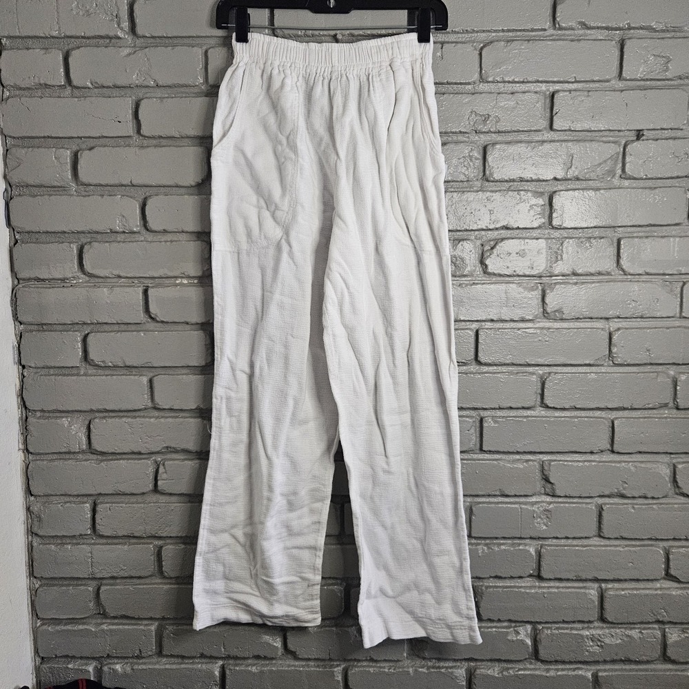 Vintage Ozone Womens Pants Small‎ White Gauze South Africa Garden Route 80s 90s